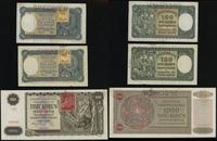 Czechosłowacja, zestaw 3 banknotów (SPECIMEN), 1940