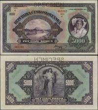 Czechosłowacja, 5.000 koron, 6.07.1920
