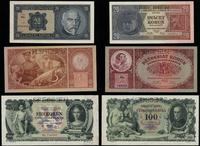 Czechosłowacja, zestaw 3 banknotów (SPECIMEN), 1926–1931