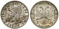 Albania, 5 leków, 1939 R