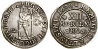 Niemcy, 12 mariengroszy (12 mariengroschen), 1670