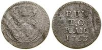 Polska, półtorak, 1753