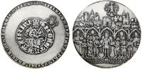 Polska, medal z serii królewskiej PTAiN – Kazimierz Wielki, 1977