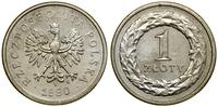 Polska, 1 złoty, 1990