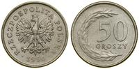 Polska, 50 groszy, 1990