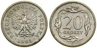 Polska, 20 groszy, 1991