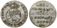 Polska, 10 groszy miedziane, 1790 EB