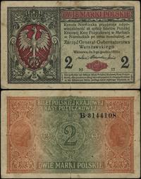 Polska, 2 marki polskie, 9.12.1916