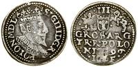 Polska, trojak, 1596