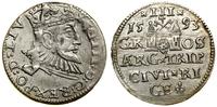 Polska, trojak, 1593