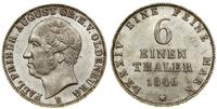 Niemcy, 1/6 talara, 1846