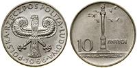 Polska, 10 złotych, 1966