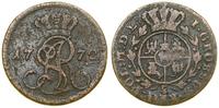 Polska, grosz miedziany, 1772 g