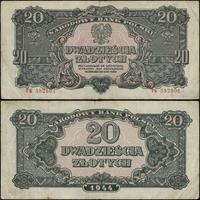 Polska, 20 złotych, 1944