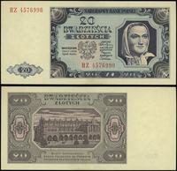 Polska, 20 złotych, 1.07.1948