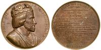Francja, medal z serii władcy Francji - Pepin Krótki, 1839