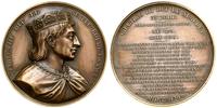 Francja, medal z serii władcy Francji – Karol III, 1839