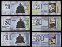 Litwa, zestaw 6 okolicznościowych banknotów, 2002