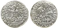 Polska, półgrosz, 1548