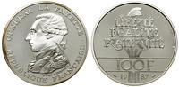 Francja, 100 franków, 1987