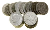 Polska, zestaw 50 x 5 złotych, różne roczniki