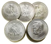 Polska, zestaw 20 x 50.000 złotych, 1988