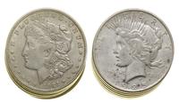 Stany Zjednoczone Ameryki (USA), zestaw 10 x 1 dolar