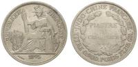 1 piastr 1895/A, Paryż, srebro 26.85 g, Davenpor