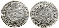 Śląsk, 3 krajcary, 1661 EW