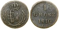 Polska, 1 grosz, 1810 IS