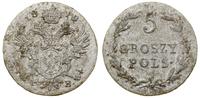 Polska, 5 groszy, 1819 IB