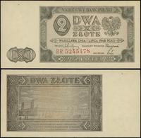 Polska, 2 złote, 1.07.1948