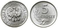 Polska, 5 groszy, 1960