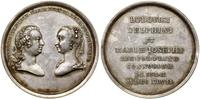 Niemcy, medal zaślubinowy, 1747