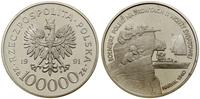 Polska, 100.000 złotych, 1991