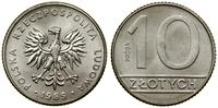 Polska, 10 złotych, 1989