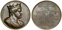 Francja, medal z serii władcy Francji - Karol Otyły, 1839