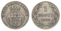 1 złoty 1835, Wiedeń, delikatna patyna, Plage 29