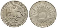 8 reali 1877/ZS, Zacatecas, srebro "903" 26.87 g