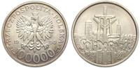 10.0000 złotych 1990, Warszawa, Solidarność, na 