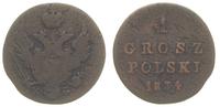1 grosz 1834/K-G, Warszawa, Plage 233