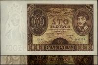 100 złotych 9.11.1934, seria AV. znak wodny "+X+