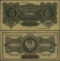 10.000 marek polskich 11.03.1922, Seria K, na st