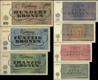 zestaw banknotów 1.01.1943, 1, 2, 5, 10, 20, 50 