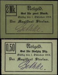 0,50 i 2 marki ważne do 1.10.1914, Podczaski P-1