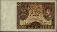100 złotych 2.06.1932, seria AN, dwie kreski w z