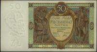 50 złotych 1.09.1929, seria EN., wyśmienicie zac