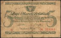 5 marek polskich 17.05.1919, seria IX, Miłczak 2