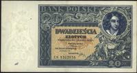 20 złotych 20.06.1931, seria CN., z lewej strony