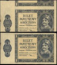 1 złoty 01.10.1938, na stronie odwrotnrj przesun
